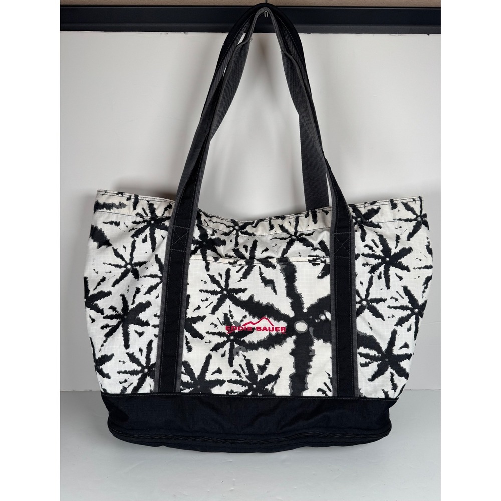 Eddie Bauer Large‎ Collapsible Multicolored Casual Tote Travel Bag